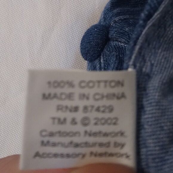 Vintage Power Puff Girls Denim Strap Back Hat - Picture 10 of 10